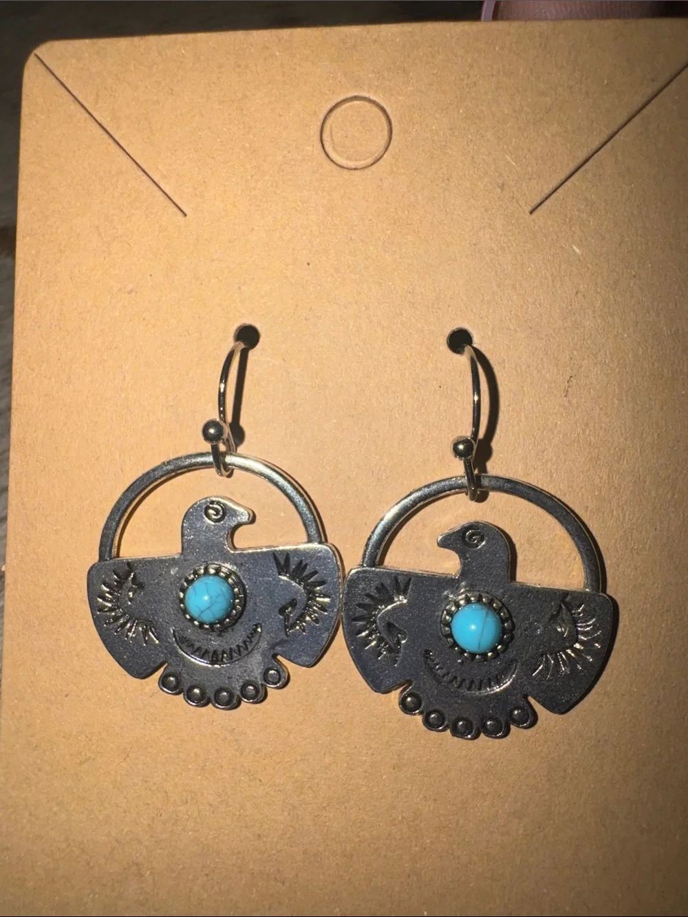 Turquoise Accent Western Earrings Set - Women Jewelry LOT of 3
